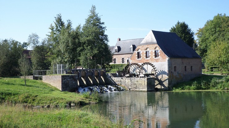 Le moulin de Taisnières en Thiérache.