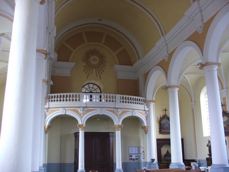 Intérieur de l'église de Jolimetz
