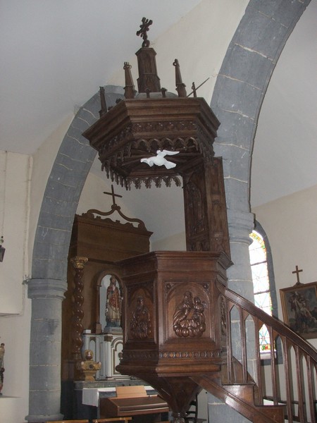 Chaire de l'église de Lez Fontaine