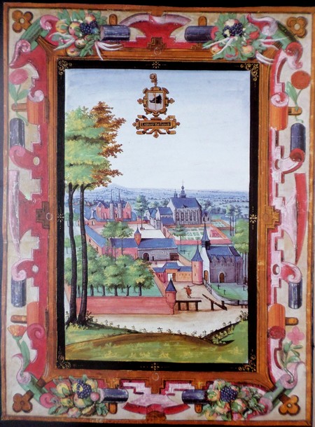 L'abbaye de Liessies sur les albums de Croÿ.