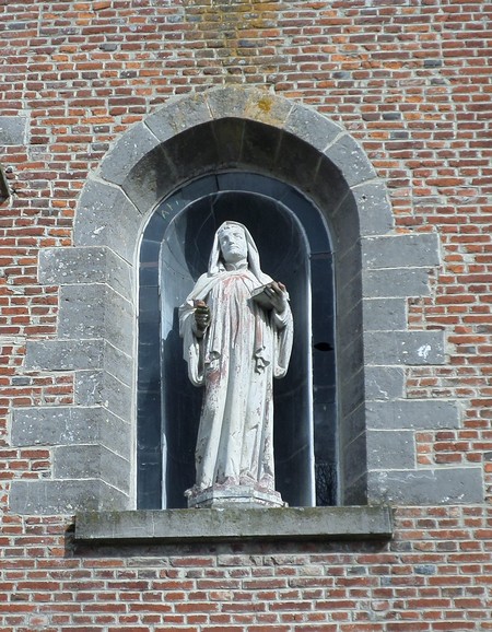 Eglise de Liessies, niche.