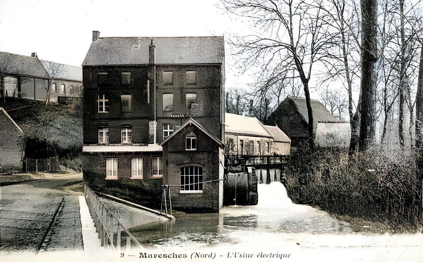 Moulin de Maresches, carte postale.