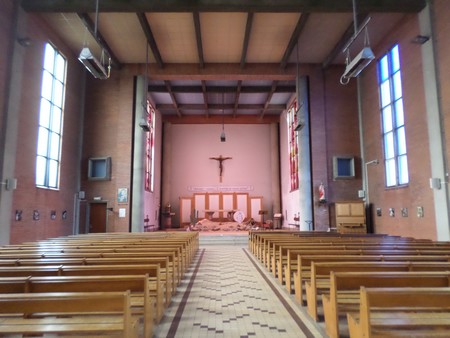 Maubeuge, Eglise du sacré Choeur au Faubourg de Mons.