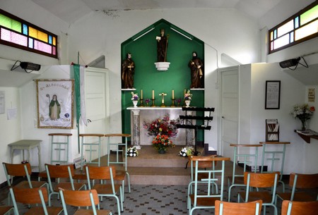 Maubeuge, intérieur de la chapelle Sainte-Aldegonde