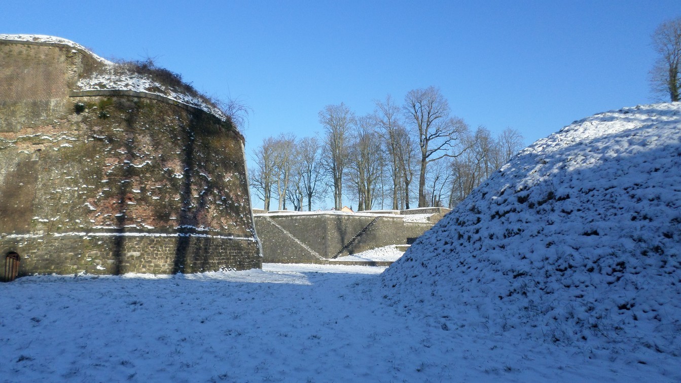 Les remparts de Maubeuge.