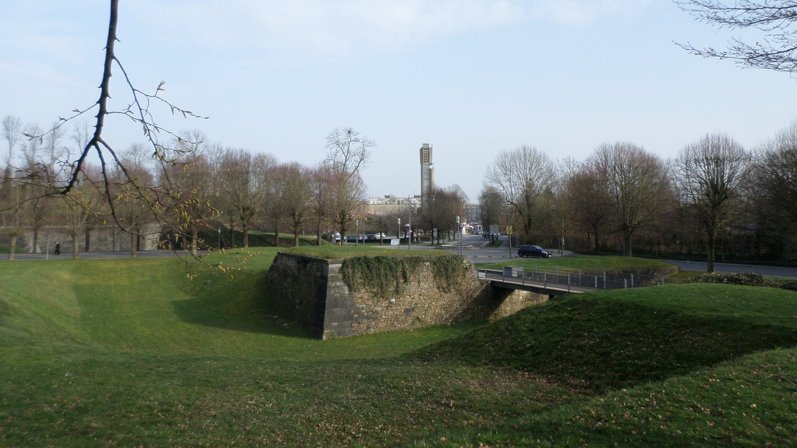 Les remparts de Maubeuge.
