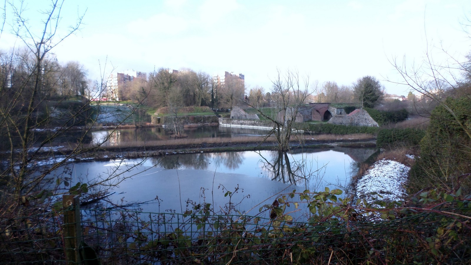 Les remparts de Maubeuge.
