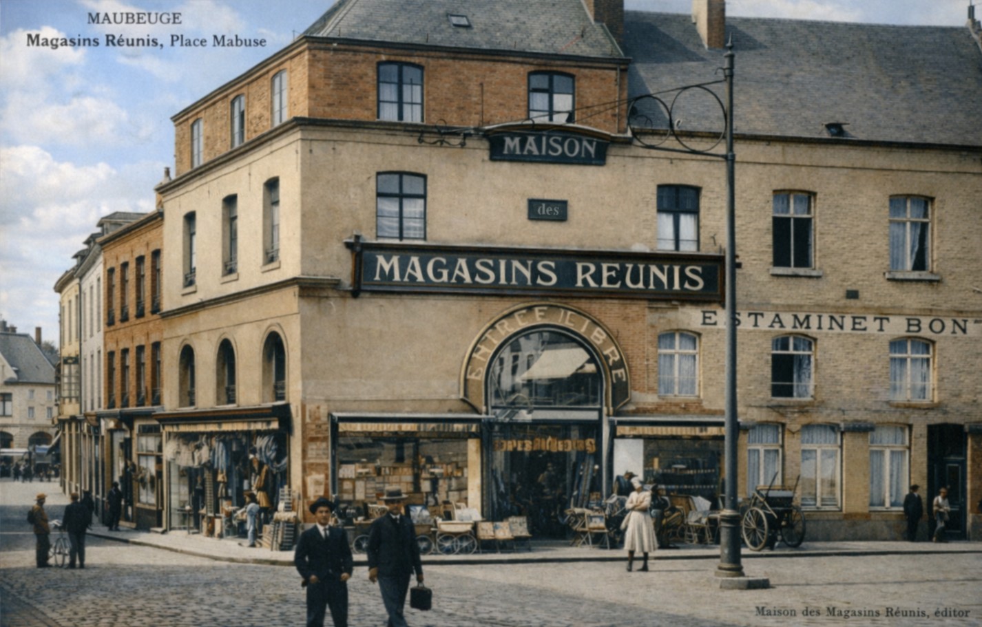 Place Mabuse, les magasins réunis.