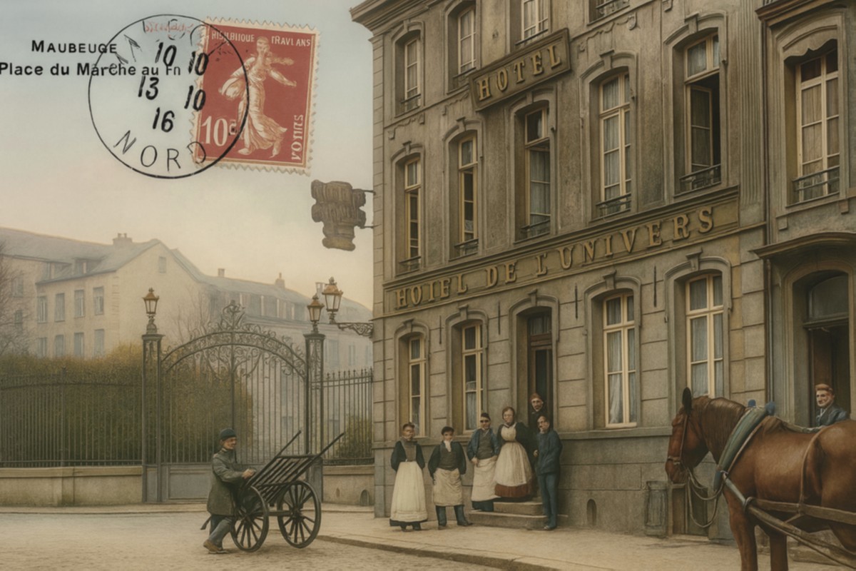 Maubeuge, le square Sadi Carnot