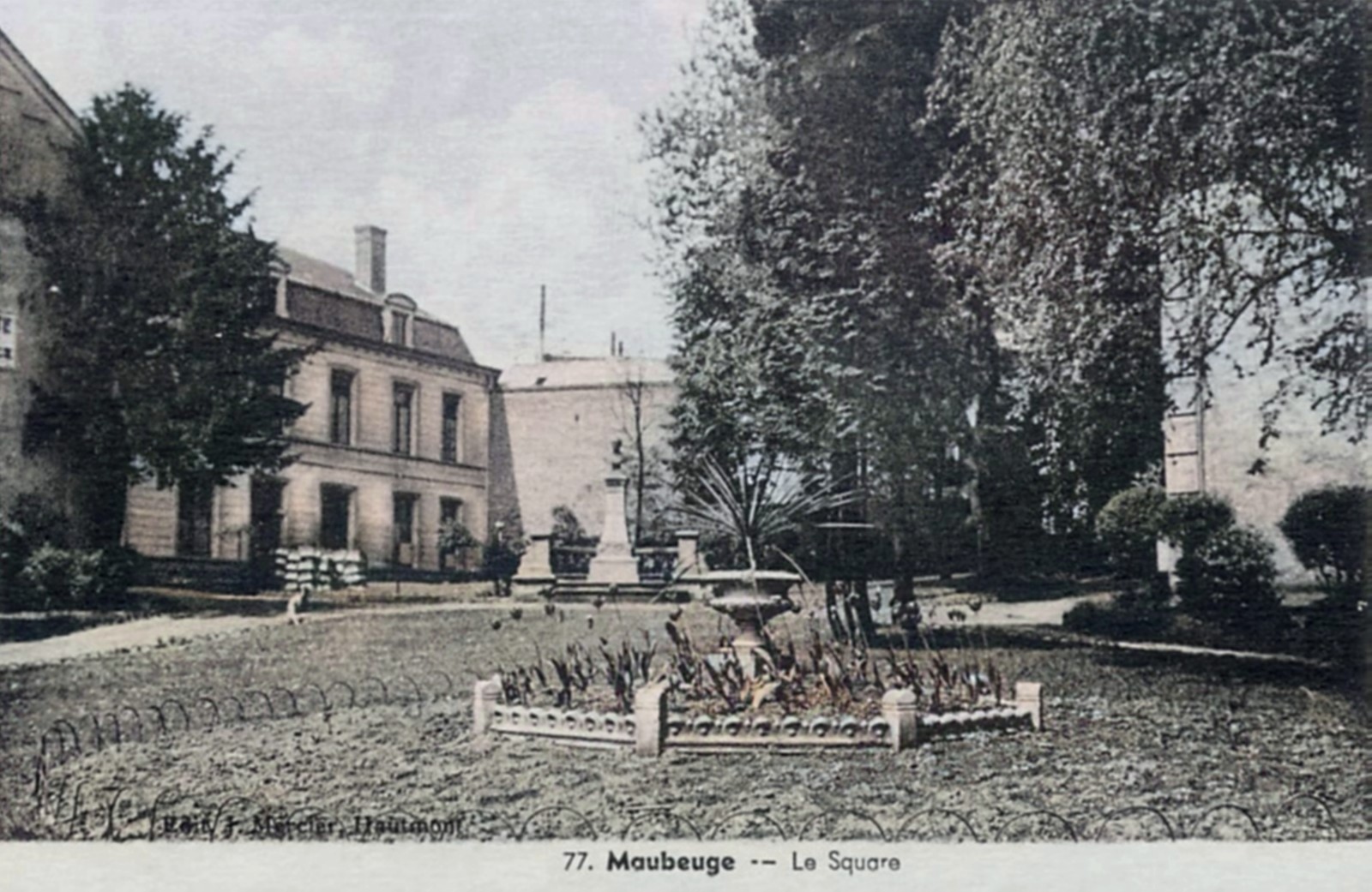 Maubeuge, le square Sadi Carnot