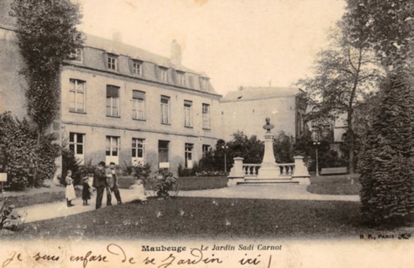 Maubeuge, le square Sadi Carnot