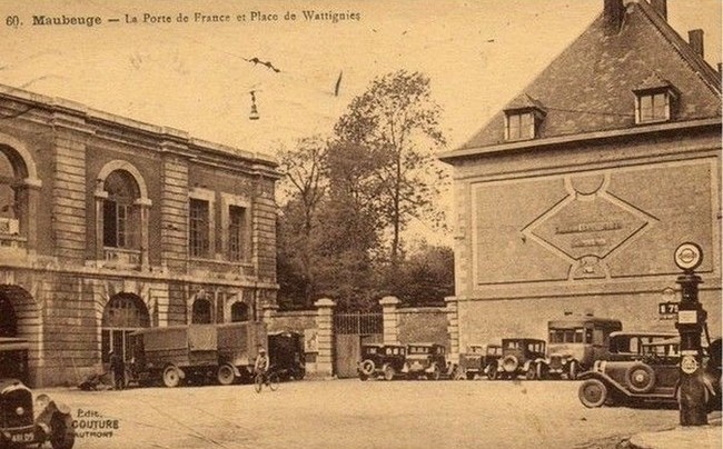 Cartes postales anciennes de Maubeuge, Porte de France