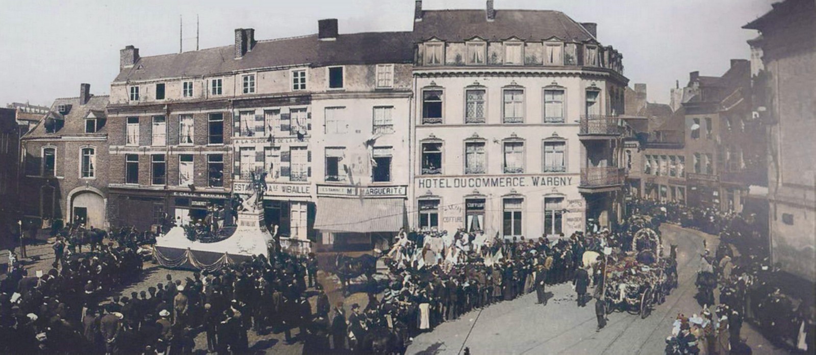L'entrée de Maubeuge avant la 1ère guerre.