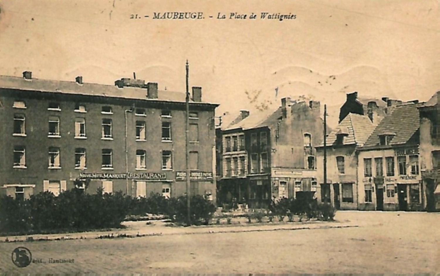 Maubeuge, porte de France, l'entrée en ville.