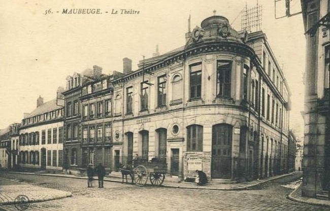 Cartes postales anciennes de Maubeuge, le théâtre