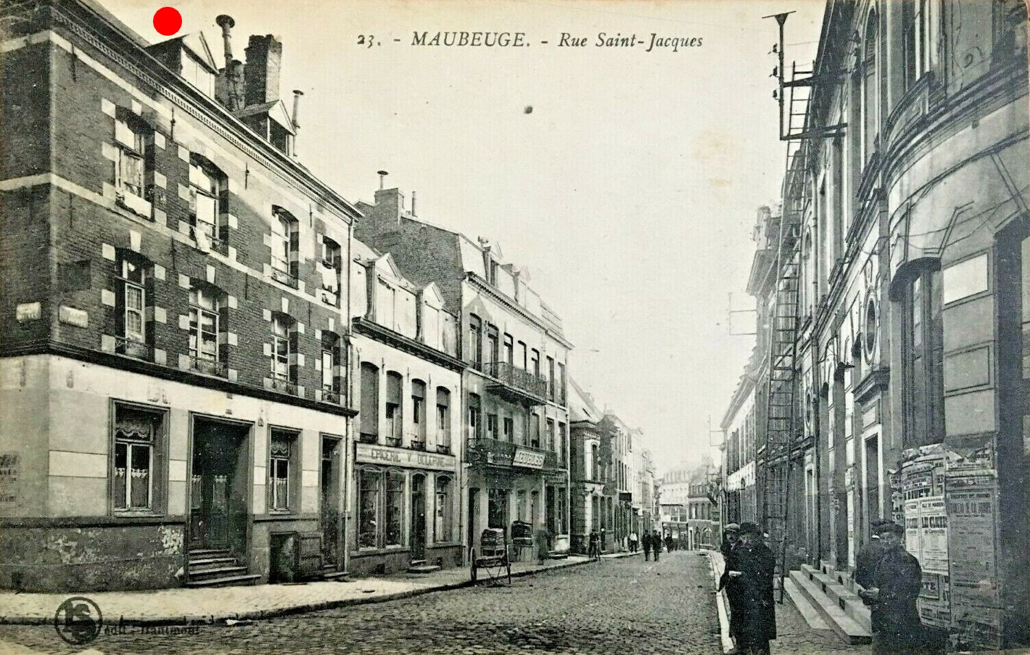 Cartes postales anciennes de Maubeuge, rue st Jacques