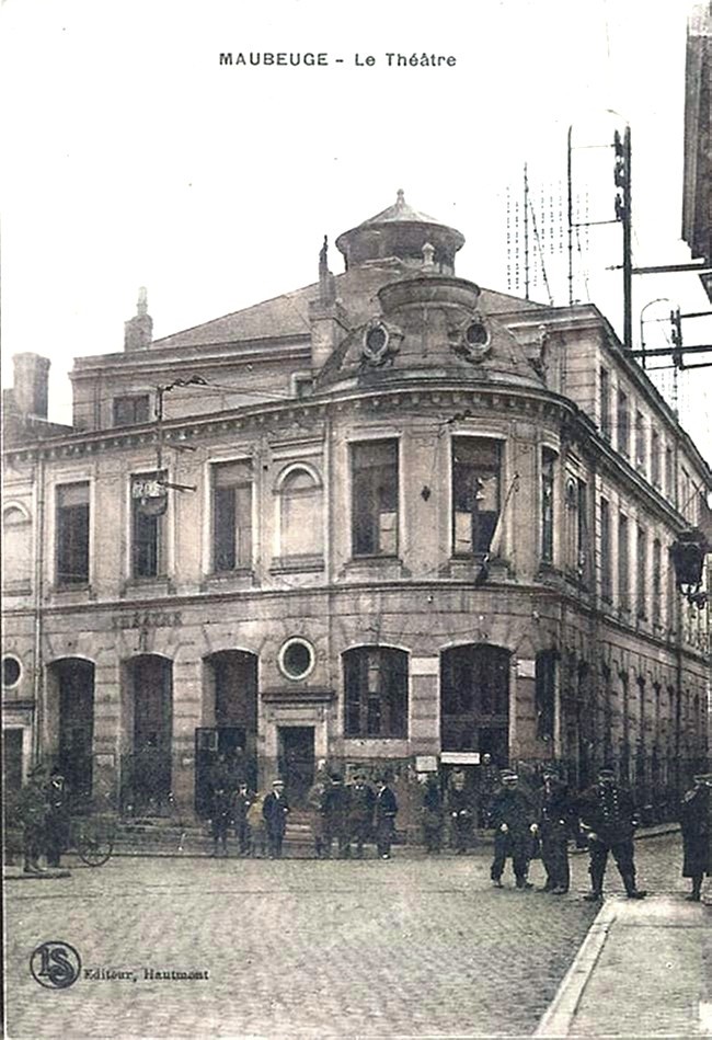 L'ancien théâtre de Maubeuge.