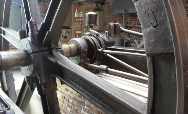 Écomusée de l'Avesnois, Musée du Textile et de la Vie Sociale de Fourmies, la machine à vapeur