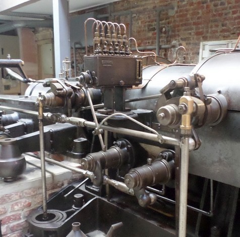 Écomusée de l'Avesnois, Musée du Textile et de la Vie Sociale de Fourmies, la machine à vapeur