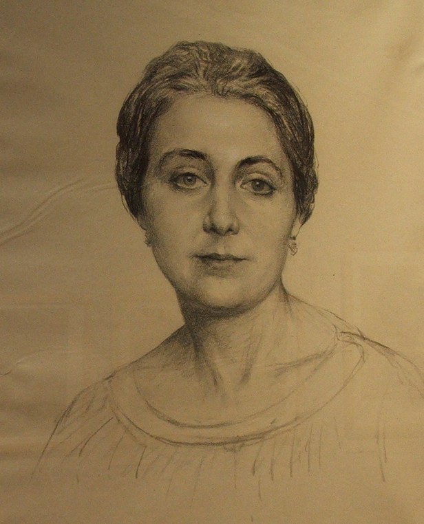 Landrecies : Musée Ernest Amas. Portrait de Madame Delsaux