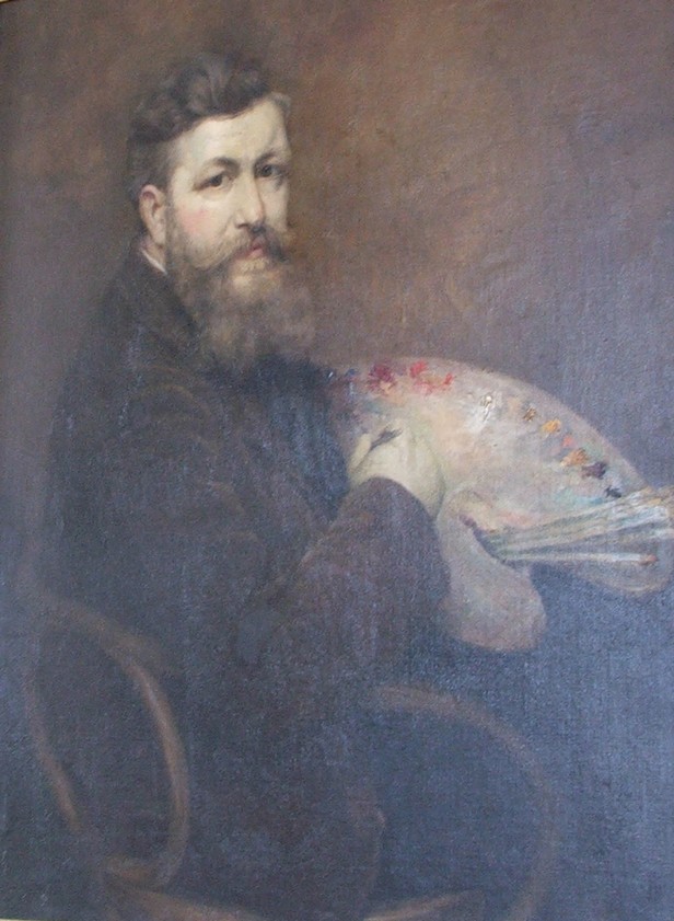 Landrecies : Musée Ernest Amas. Autoportrait 1903