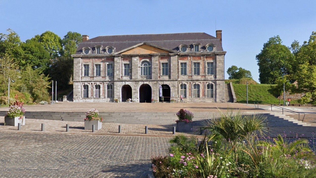 Le musée du Corps de Garde de Maubeuge : Porte de Mons face intra-muros