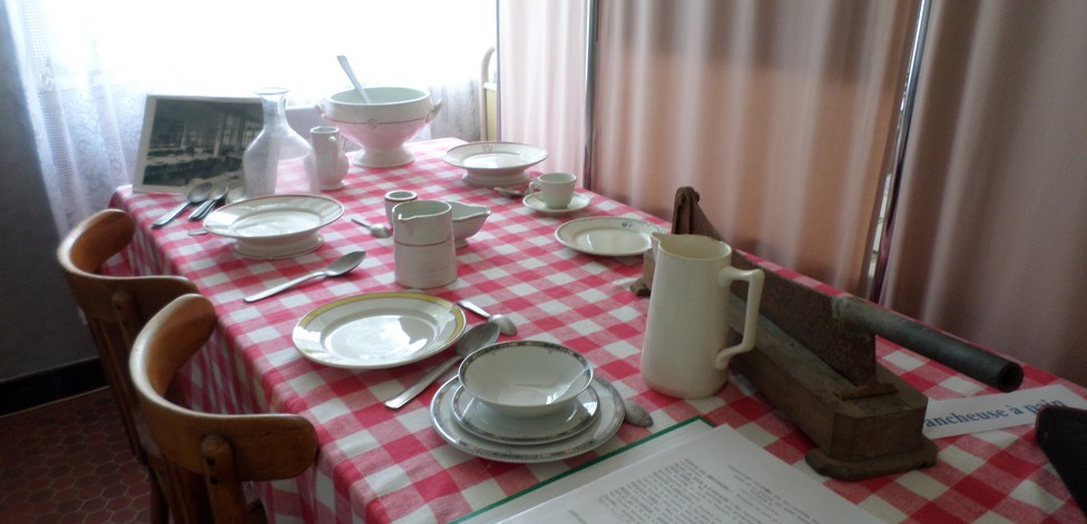 Musée du Sanatorium de Felleries-Liessies, salle à manger
