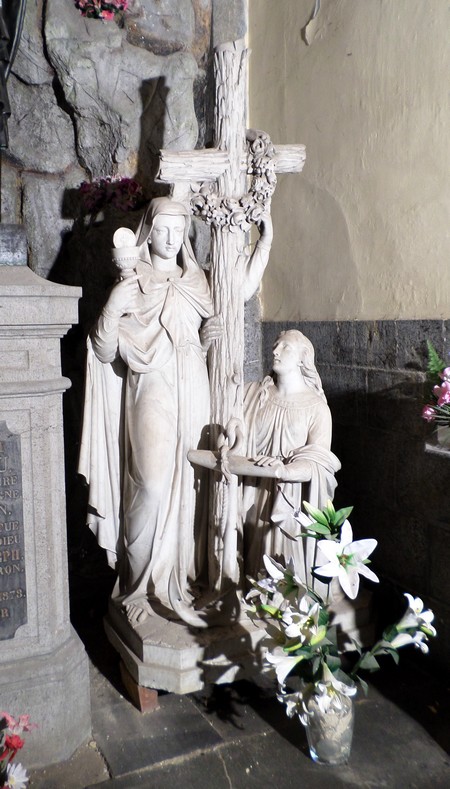 Eglise d'Ohain, sculpture.