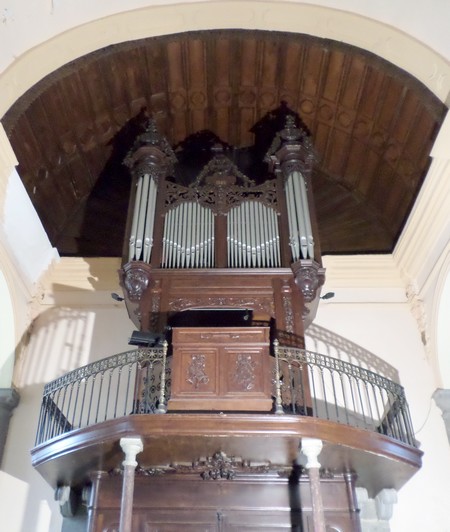 Eglise d'Ohain, l'orgue.