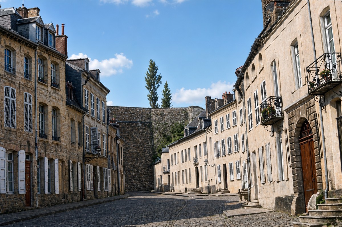 La rue Cambrésienne avant la disparition des remparts