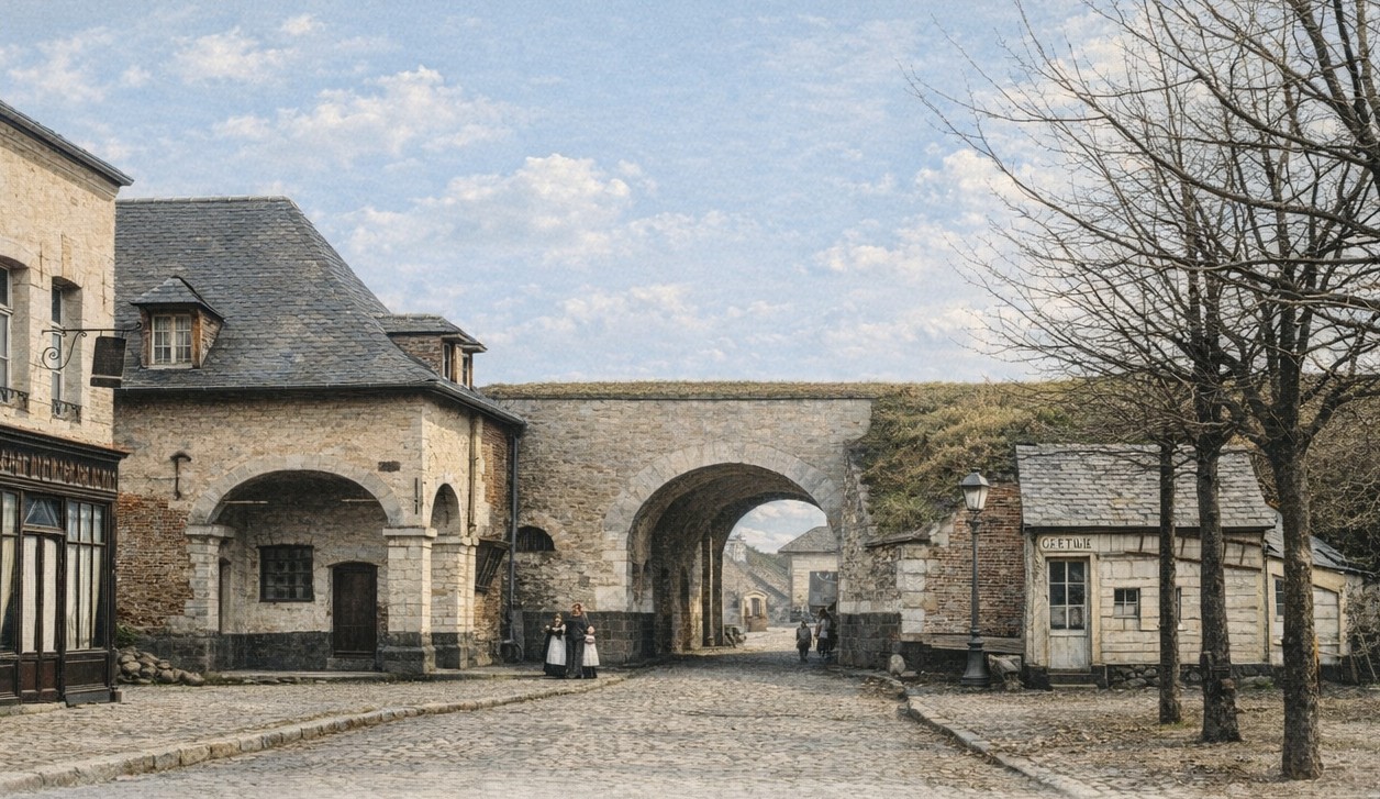 Porte du Quesnoy côté ville basse 38