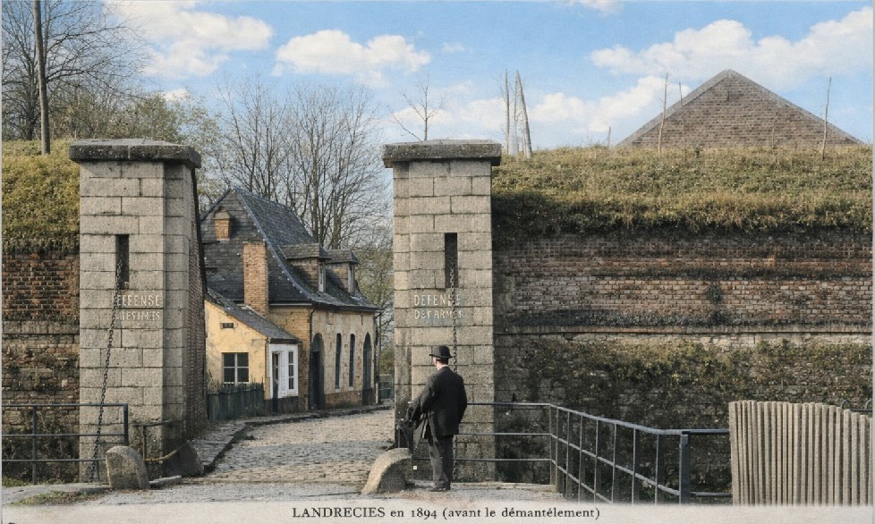 Pont-levis et octroi de la porte de France à Landrecies