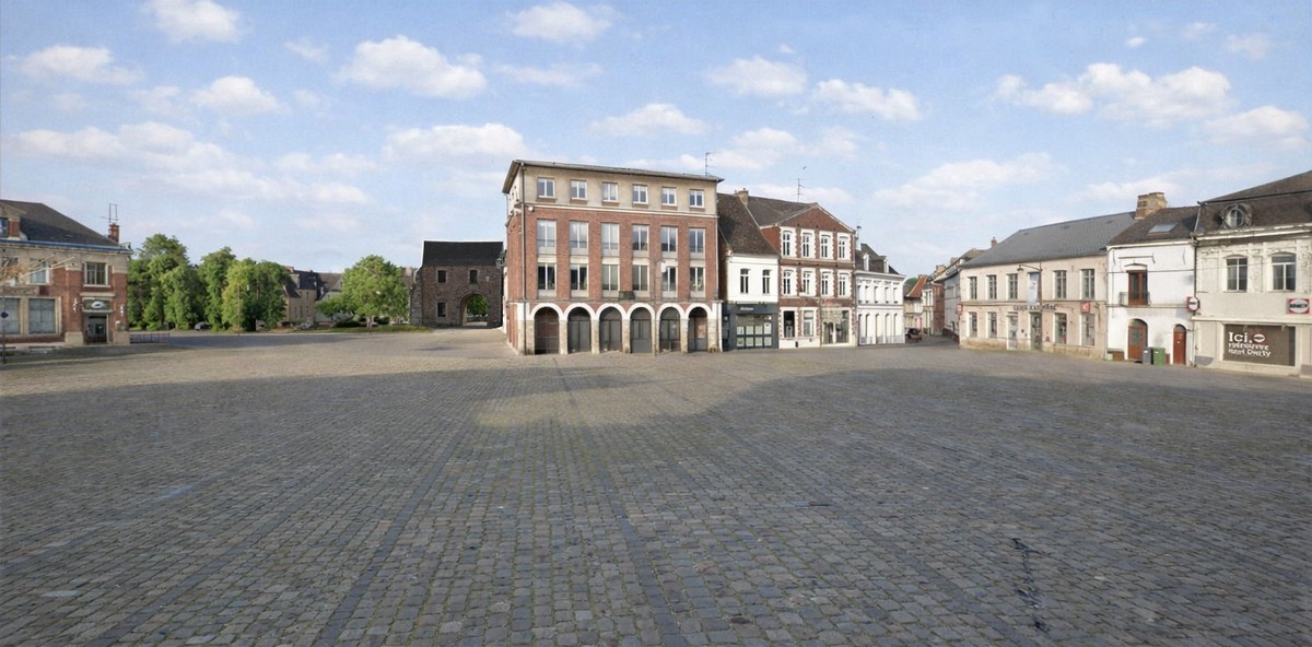 Place de Le Quesnoy aujourd'hui