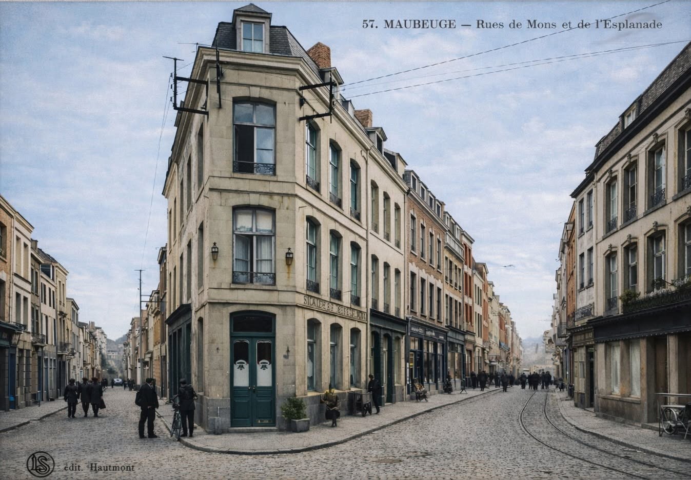 rue de l'Esplanade, rue de Mons, Rotonde