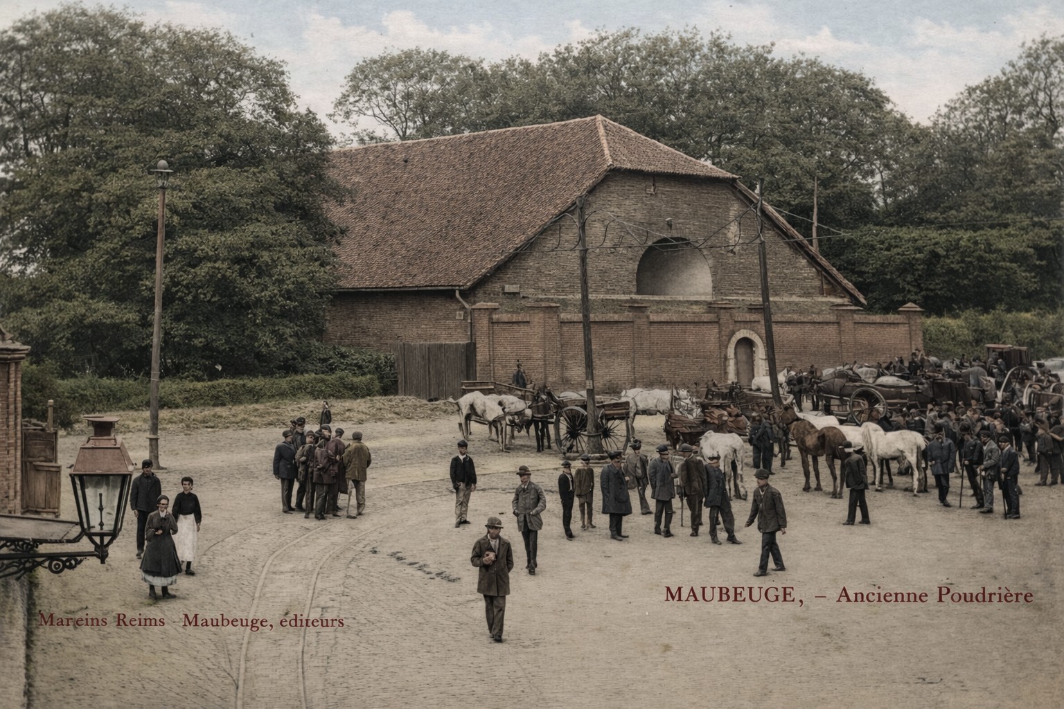 Ancienne poudrière de la porte de Mons à Maubeuge