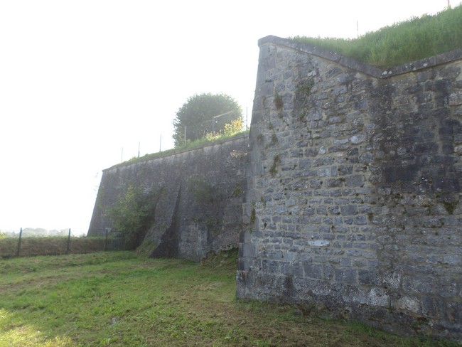 Les remparts d'Avesnes sur Helpe.