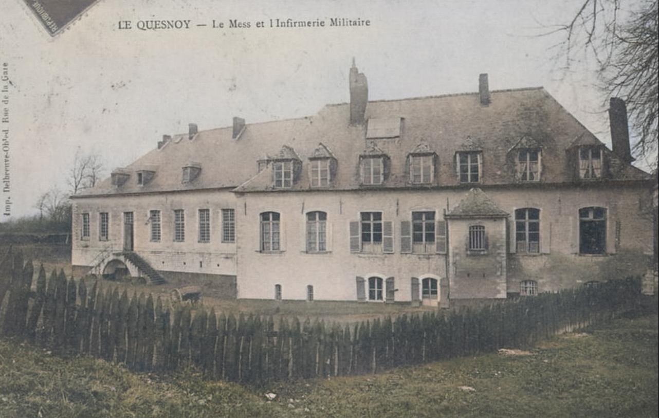 Le Quesnoy, le château de Marguerite de Bourgogne.