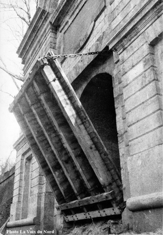 Remparts de Maubeuge, le pont levis de la porte de Mons