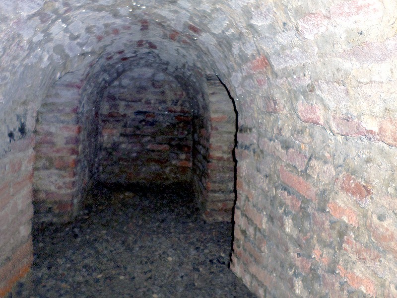 Les remparts de Maubeuge, Fourneau de mine ou chambre à explosifs. 