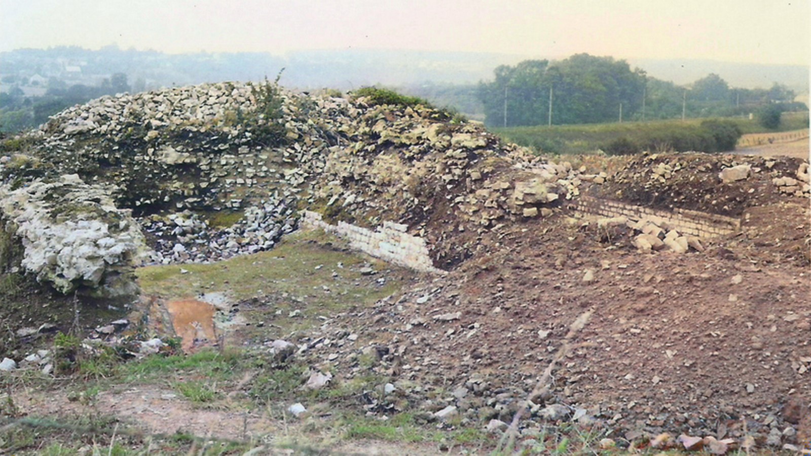 Aqueduc romain, fouilles