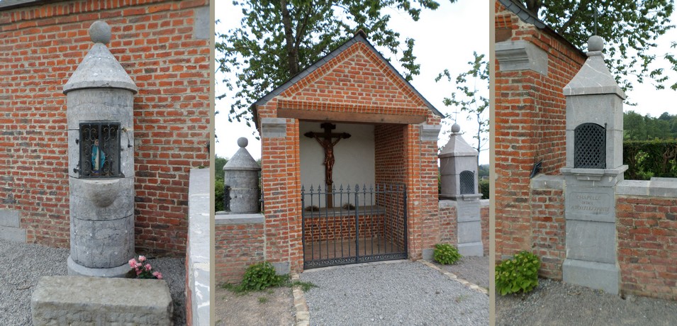 Calvaire et oratoires à Saint Aubin