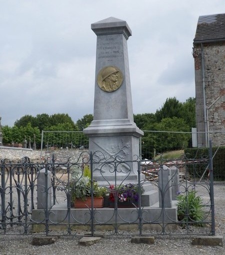 Le monument aux morts de  Saint Aubin