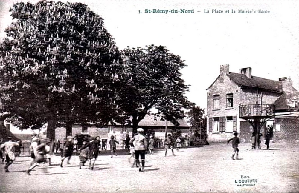 L'ancien kiosque de Saint Rémy du Nord.