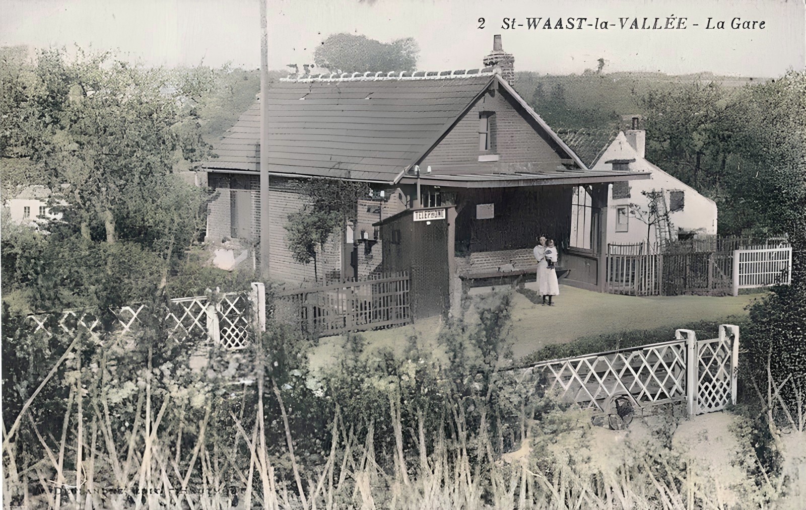 L'ancienne gare de Saint Waast la Vallée
