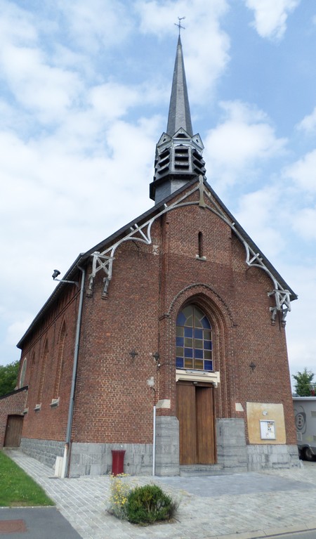 Taisnières sur Hon, église  Michel à Malplaquet