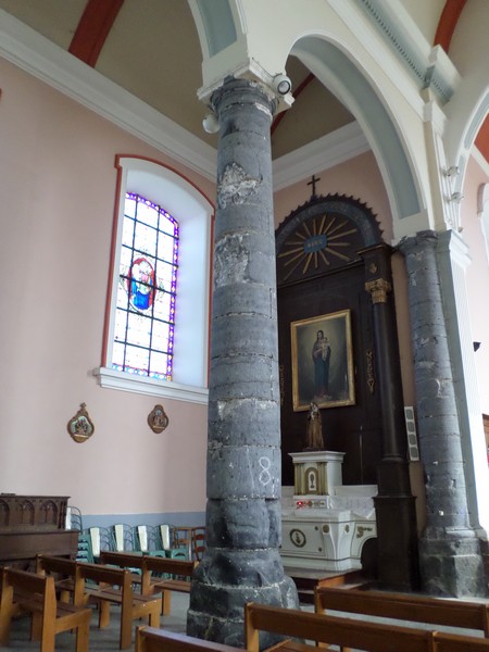 Eglise de Villers Pol, l'autel gauche.