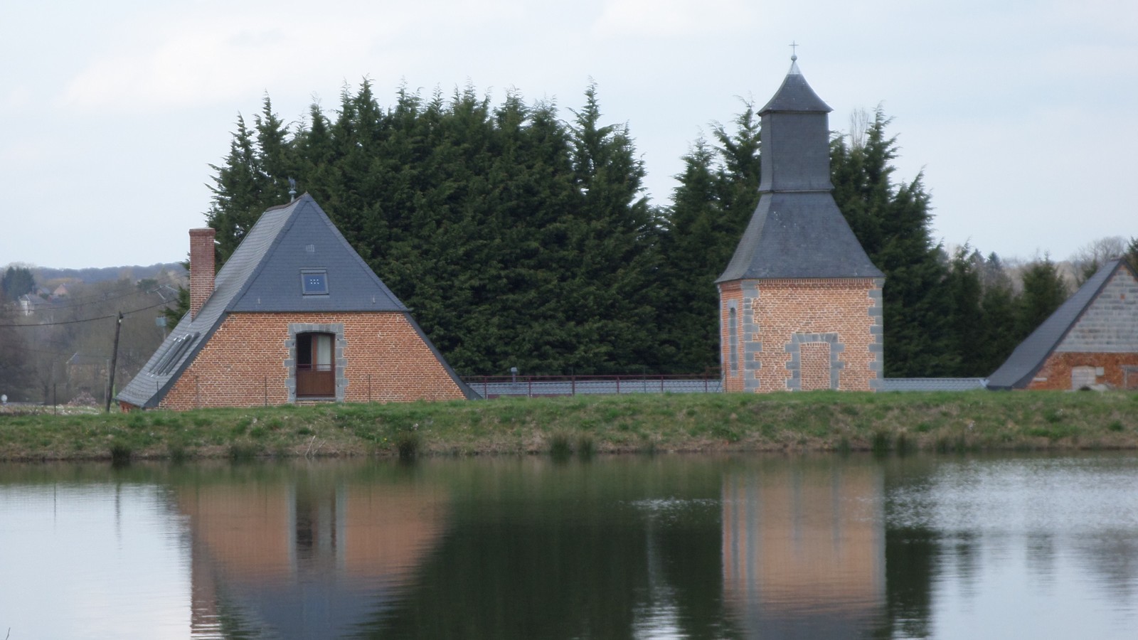 Voie Verte de l'Avesnois : La forge de l'Abbaye à Liessies.