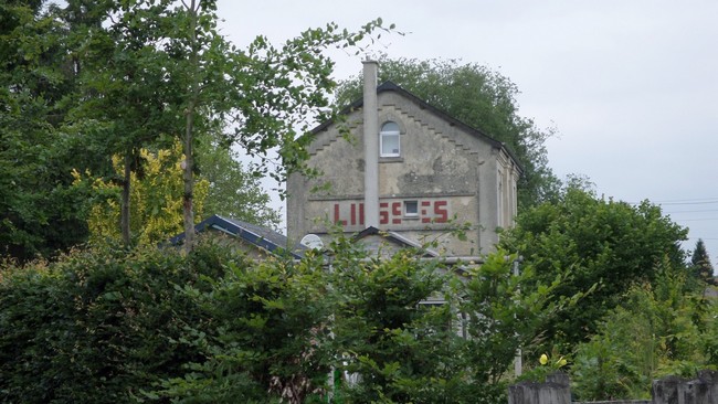 Voie Verte de l'Avesnois : l'ancienne gare de Liessies.
