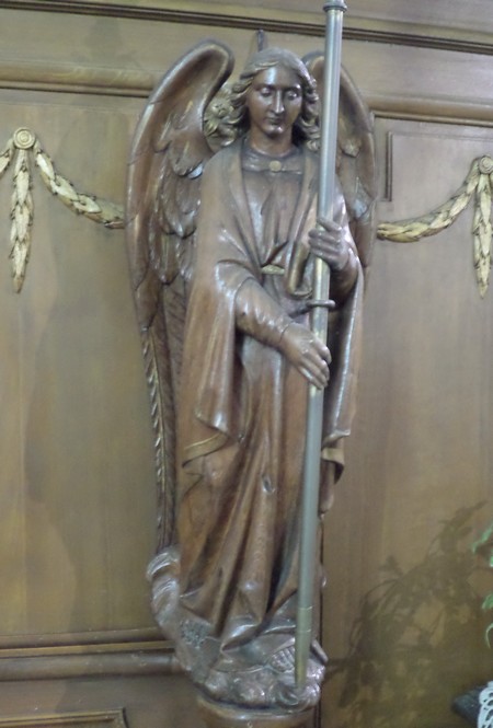 Wargnies le Petit, église, sculpture ange